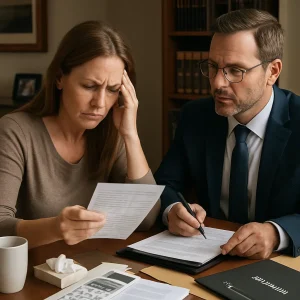 Descubrí que mi ex falsificó transferencias bancarias de la pensión